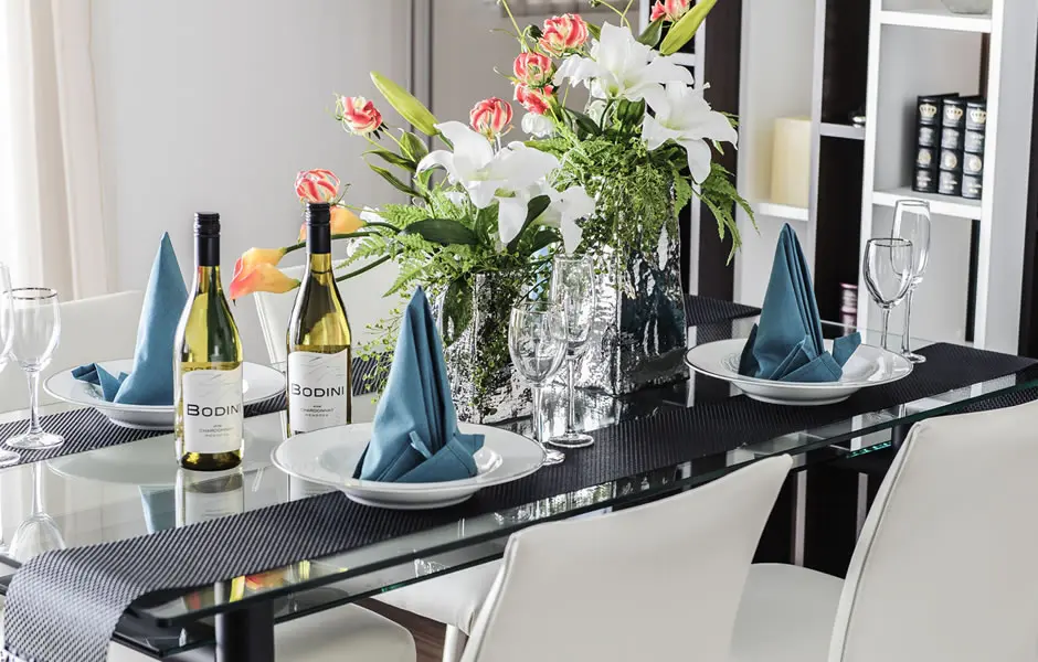 テーブルコーディネート編＞自宅の部屋で真似できるモデルルーム