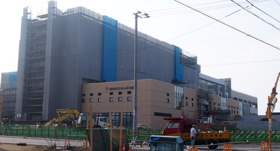 高松市みんなの病院外観