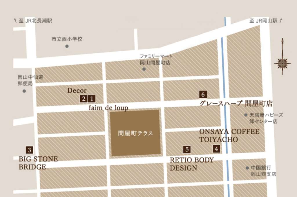 問屋町のMAP