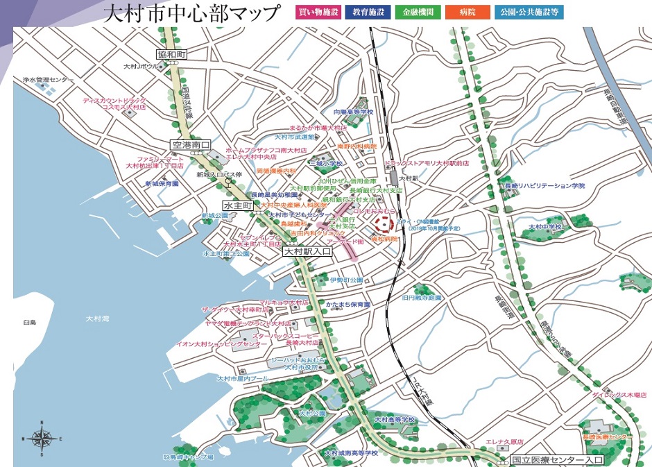 大村市マップ
