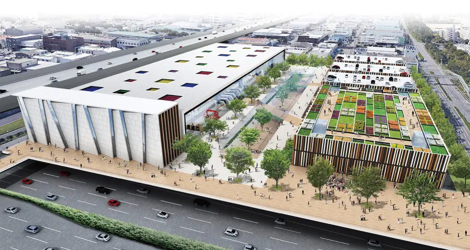 アルファ通りの空中広場｜本 