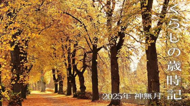 くらしの歳時記【2025年10月・神無月】