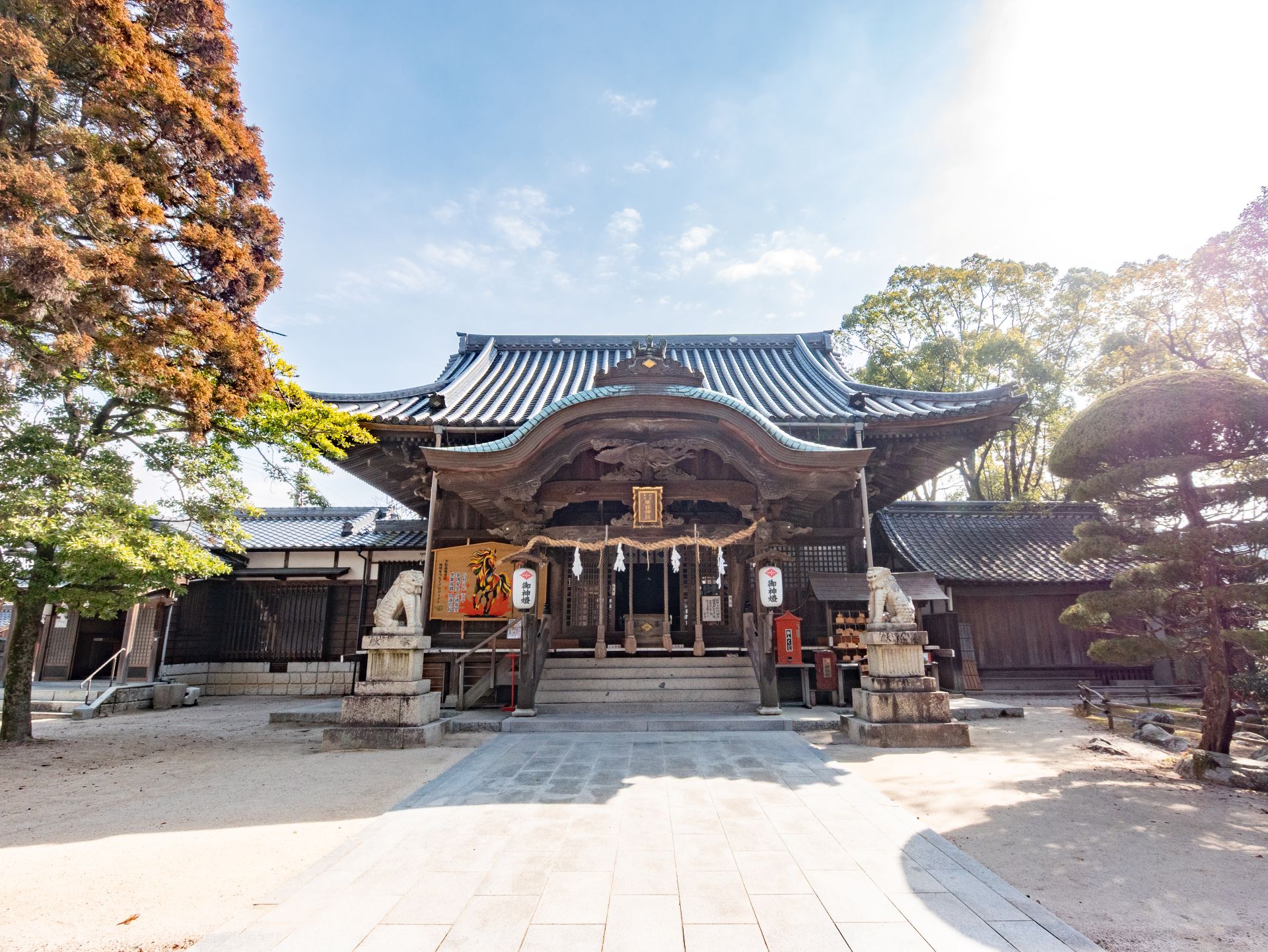 降松神社 若宮の拝殿