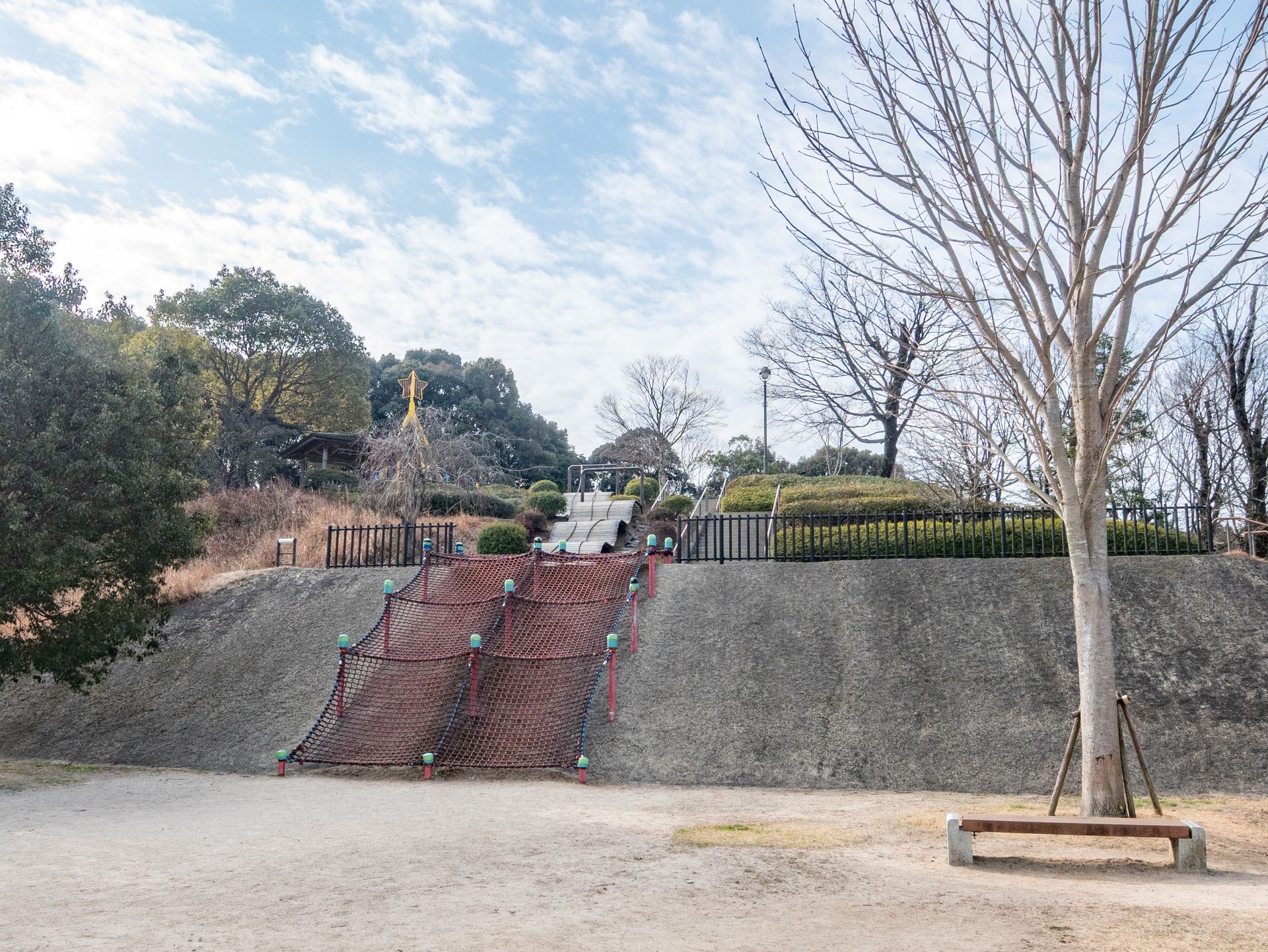 アスレチック施設「冒険の森」